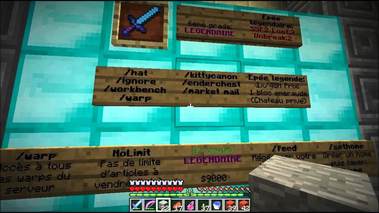 Minecraft | Serveur PVP Faction | Présentation | - YouTube