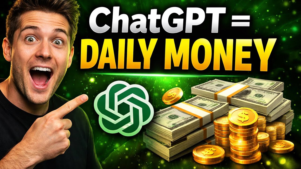 How To Use ChatGPT To Make Money Everyday (Beginner System)