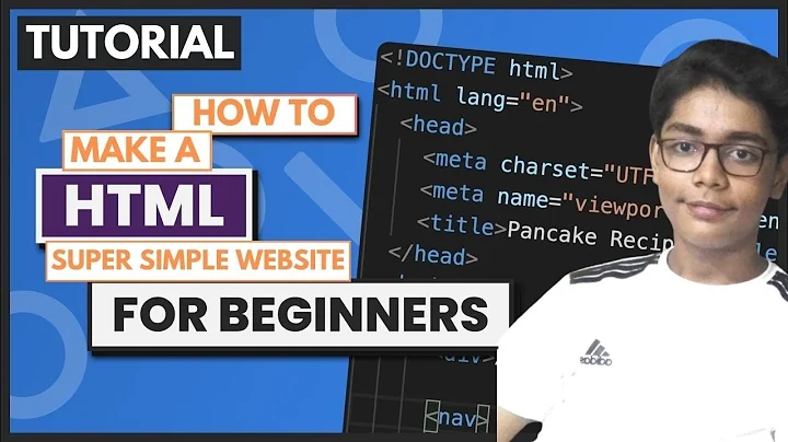 HTML Tutorial - How to Make a Super Simple Website
