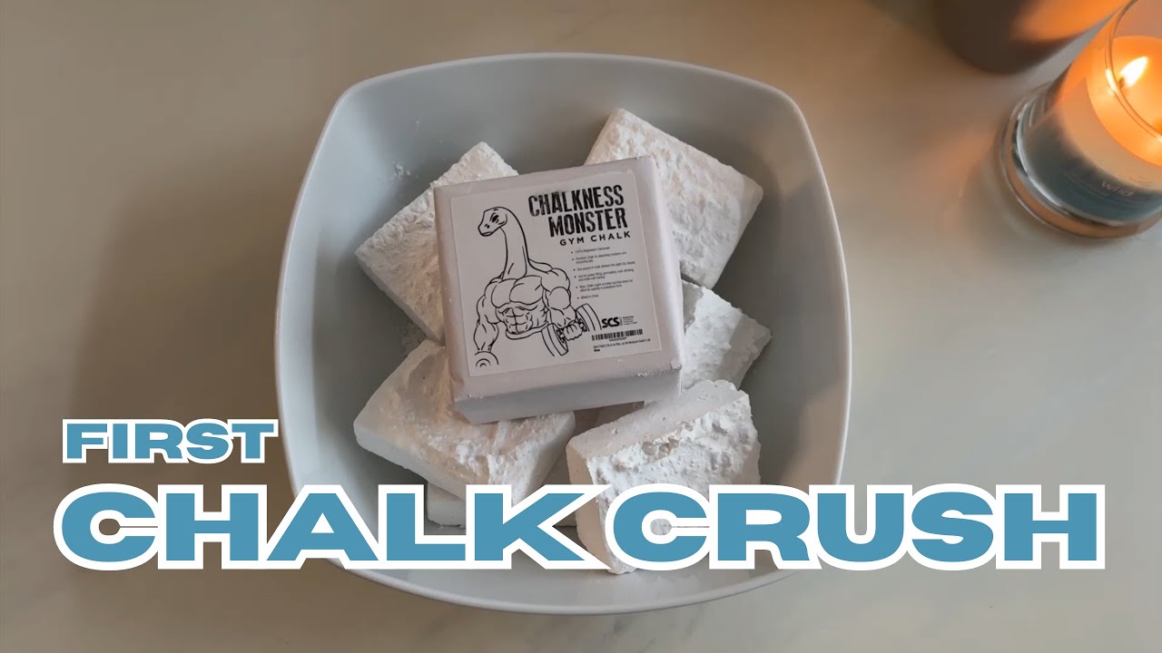 GYM CHALK CRUSH + Powder Play | 3 Minutes - YouTube