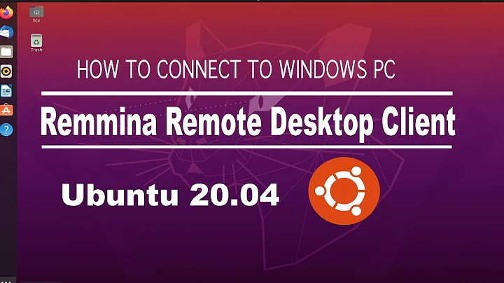 How to Remote Access Windows 10 from Ubuntu 20.04