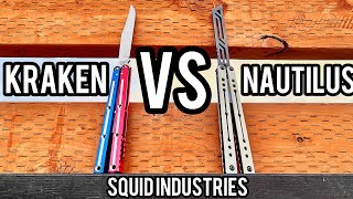 Squid industries KRAKEN and NAUTILUS Comparison!