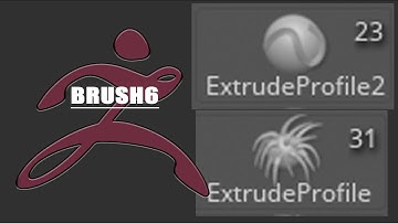 【ZBrush 2022】【memo】brush:extrudeprofile