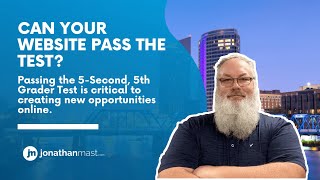 5 Second 5th Grader Website Test