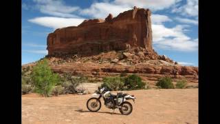DR650 at Moab