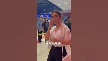 Yumna Zaidi at the babylicious movie premiere