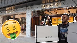 GUCCI & BALENCIAGA SHOPPING SPREE IN LONDON