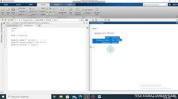 Tutorial Matlab 21 - Data Struct