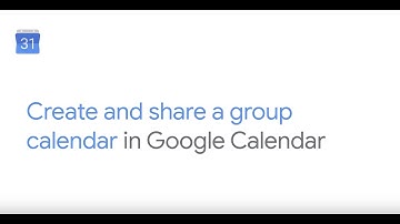 Create a shared calendar