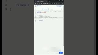 How to compile C++ program online