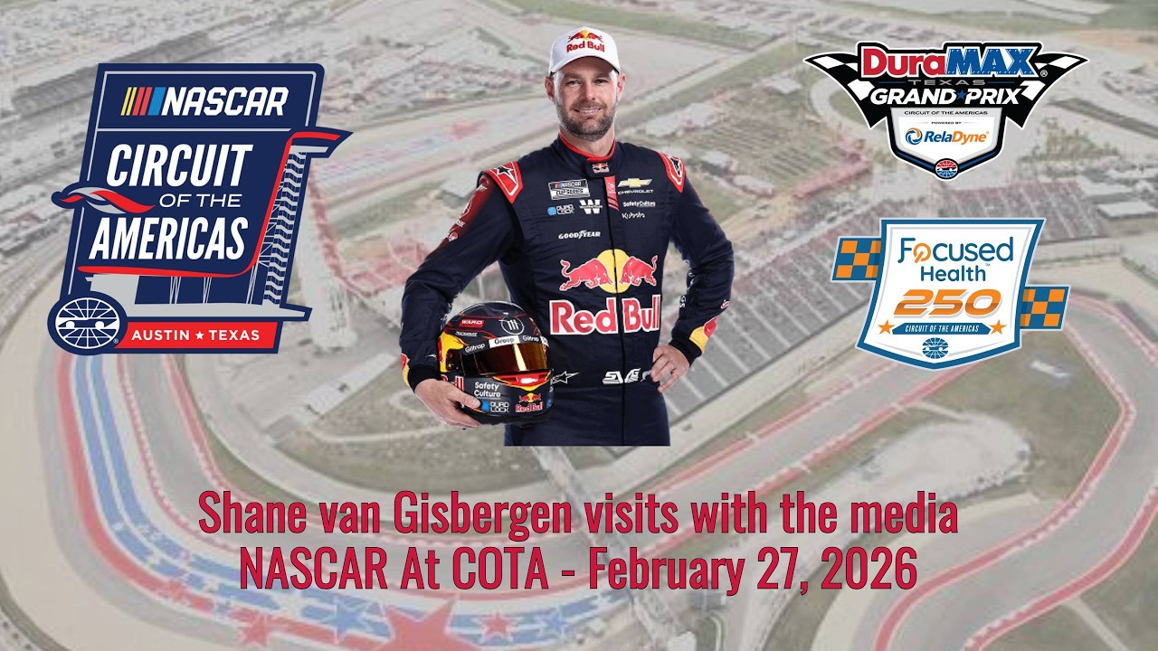 Shane van Gisbergen NASCAR At COTA Feb 27 2026