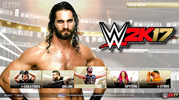 WWE 2K17 Demo - Main Menu Skins & Options - WWE 2K17 PS4 Notion