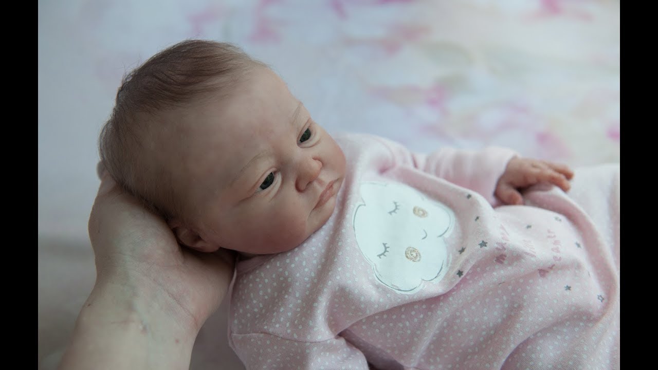 Реалистичная силиконовая новорожденная девочка Мэдди