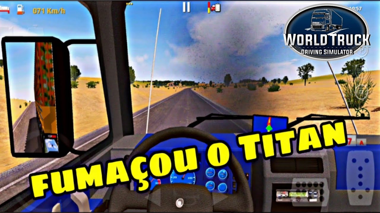 SIMULANDO VIDA REAL NO WTDS TITAN FUMAÇOU COM TANTA PRESSÃO P2#