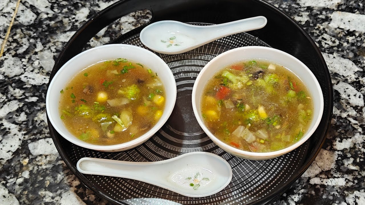 স্বাস্থ্যকর সবজি স্যুপ।।Healthy Vegetable Soup।।Veg Soup