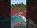 【統合版マイクラ】すべてのエンティティが爆発する世界#shorts