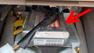 Airbag Control Module Subaru Forester 2003-2008 Location