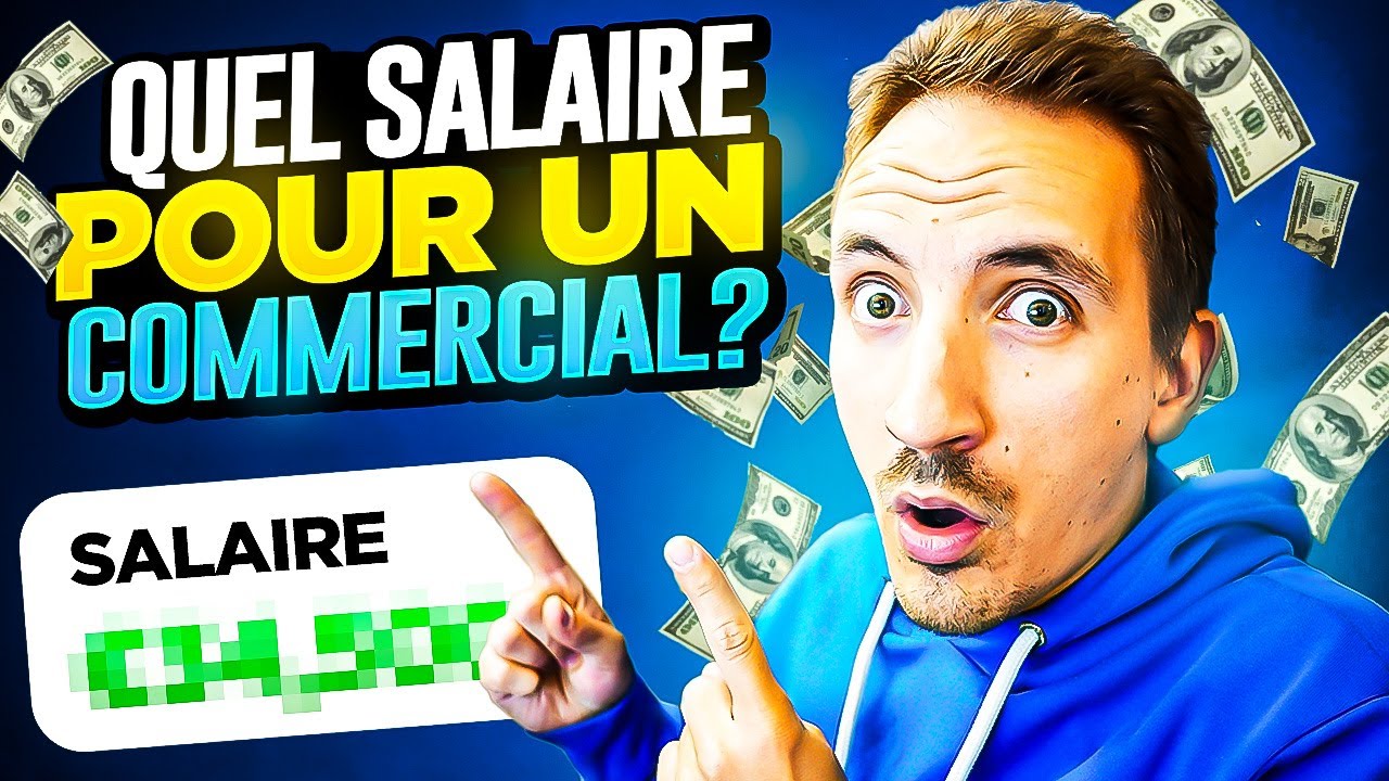 Combien gagne un commercial ? #salaire