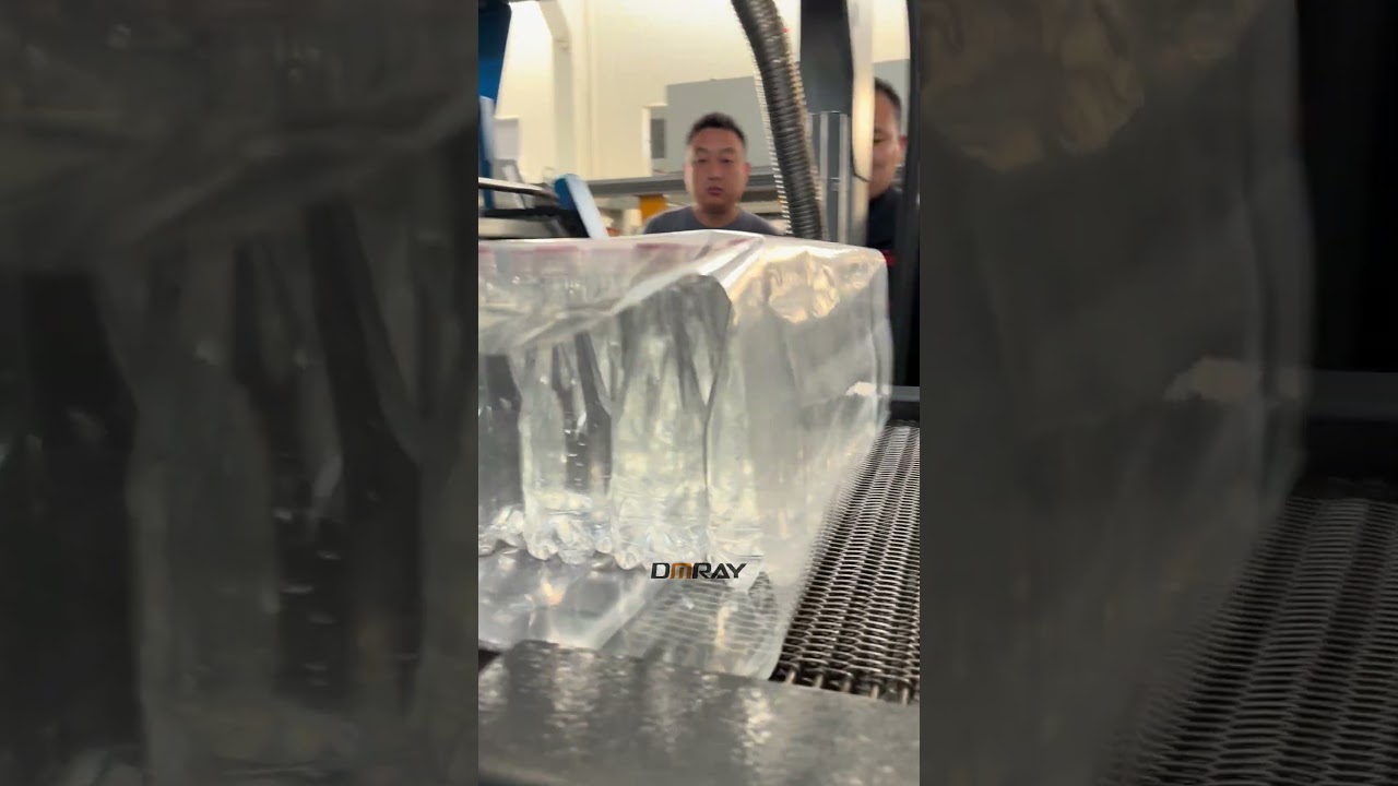 coffee beverage drinks one piece heat shrink film wrapping machine,output 30-35ppm 