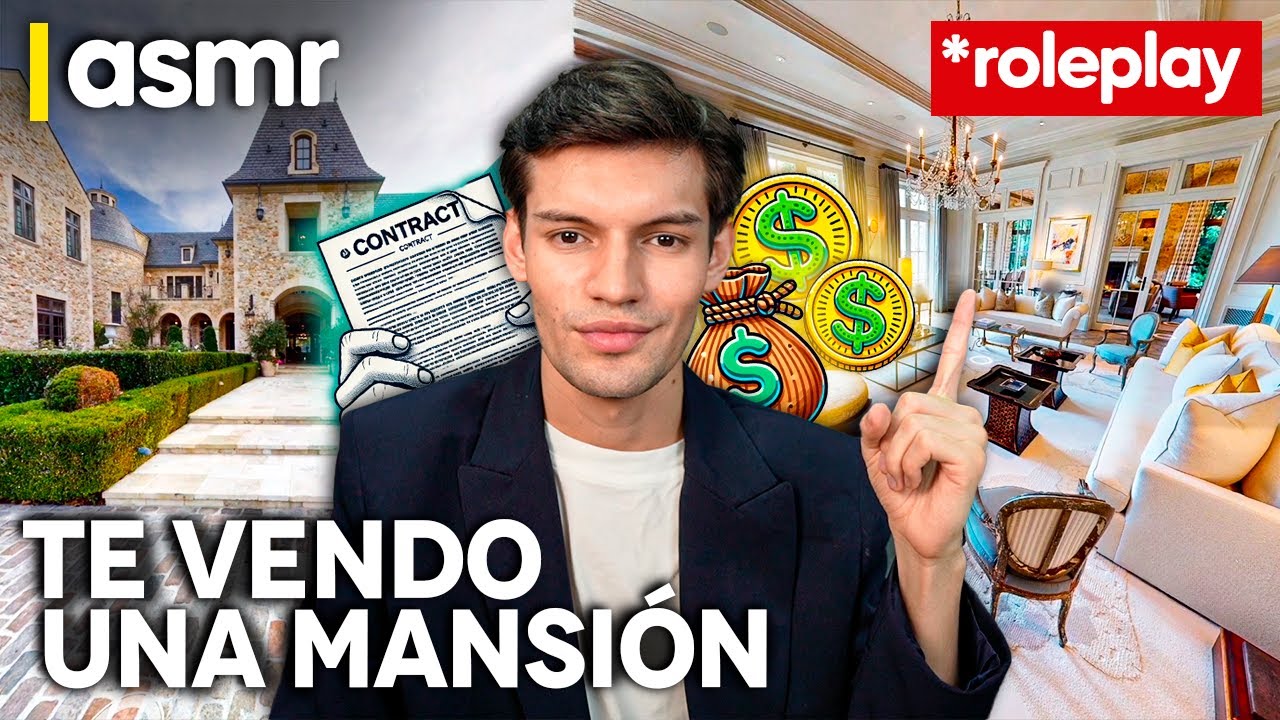 ASMR español roleplay para dormir vendedor de casas