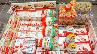 BOUGHT ALL KINDS OF Kinder Chocolates, Candy and Sweets🤯💥Mega Shopping! Kinder Giant Maxi, Cookies