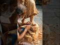 Carving the Great Maratha King! ⚒️🚩 #shorts #woodworking #chhatrapatishivajimaharaj
