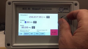 BNC Model 865 40 GHz RF / Microwave Signal Generator: Unboxing
