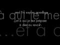 A Great Big World - Say Something (Lyrics and French Translation)