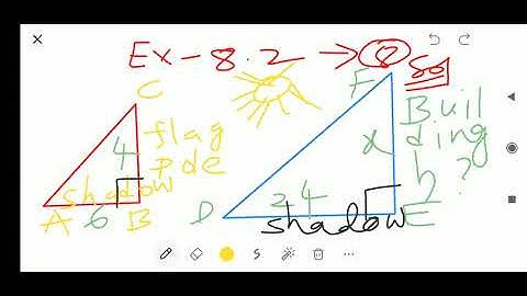 solving building height daily life application using the concept of similar triangles properties