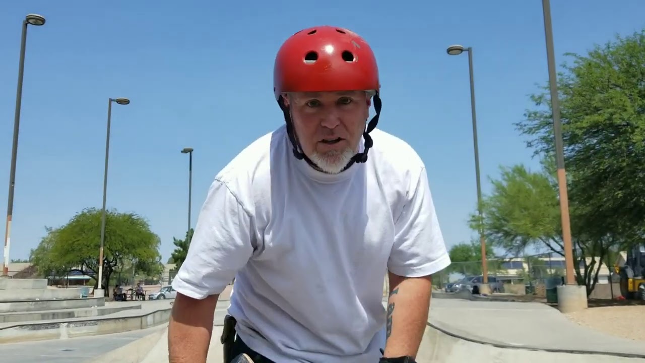 Luke warm skating at best👍 Purple Heart Skate Park Tucson AZ.. August 4, 2020