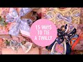 15 WAYS TO TIE A TWILLY ON A HANDBAG | Louis Vuitton Bandeau Scarf
