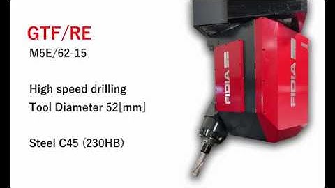 FIDIA MACHINE - GTF/R- HEAD M5E DRILLING