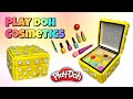 Play Doh Makeup Box Set How To Make Cosmetics with Play Doh colors Creative Fun Learning