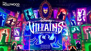 Disney Villains Unfairly Ever After 2026  Disney Hollywood Studios  Walt Disney World  Show