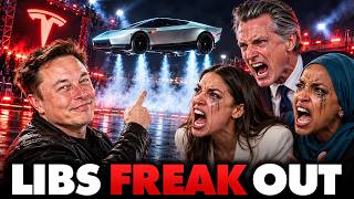 Libs Throw Hysterical Public MELTDOWN Over Elon Musk's FLYING Car. Internet BRUTALLY Roasts Them 🤣