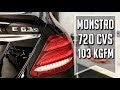 TESTE: Mercedes E63 S AMG COM 720 CVS BY PITSTOPSHOP & PIROVANI