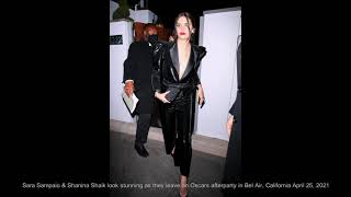 Sara Sampaio & Shanina Shaik Look Stunning As They Leave An Oscars Afterparty In Bel Air, California