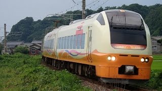 列車番号2012M いなほ12号 羽越本線(間島~村上)60P