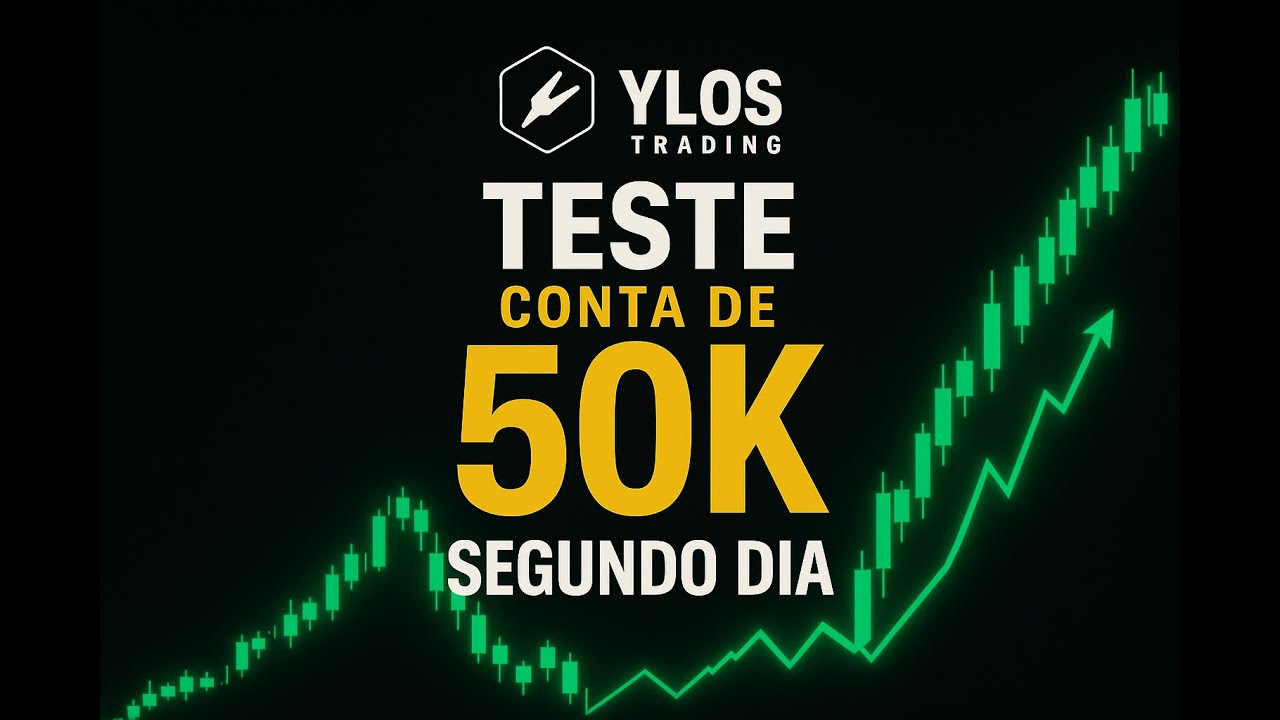 Minhas operações no 2 dia de teste na Ylos Trading.