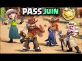 Skins far west clash of clans  pass or juin