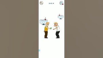 Draw Puzzle 4, Level 18 😜✌