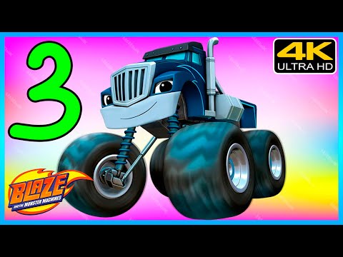 Blaze and the Monster Machines - CRUSHER - Part 3 - "nimal Island Race" - Gameplay No Commentary