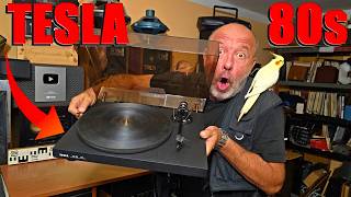80s Vintage Turntable Legend: Tesla NC 500 🎵 (Review, Mechanics & Sound Testing)