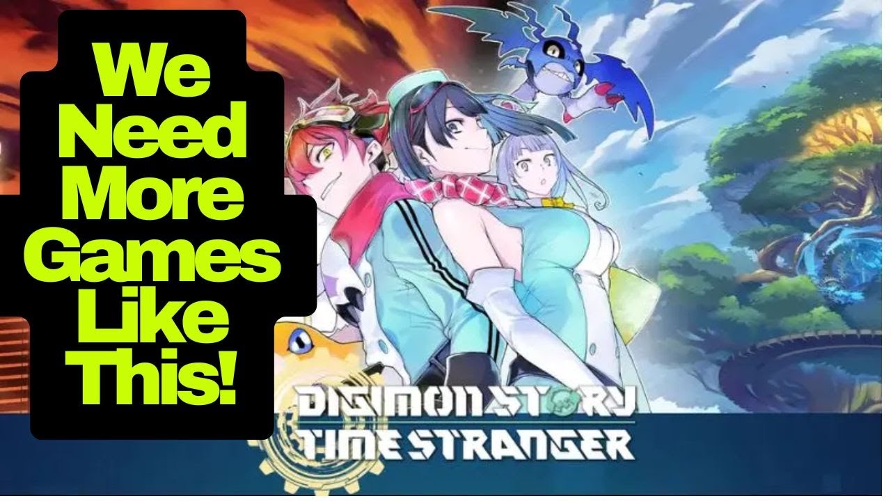 Последний обзор Digimon Story Time Stranger: НАМ НУЖНО БОЛЬШЕ ТАКИХ ИГР!