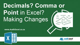 Fix comma point decimal and csv separator