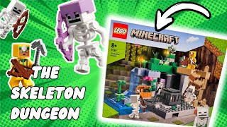 LEGO Minecraft Ep 1: The Skeleton Dungeon 21189 (unboxing & building)