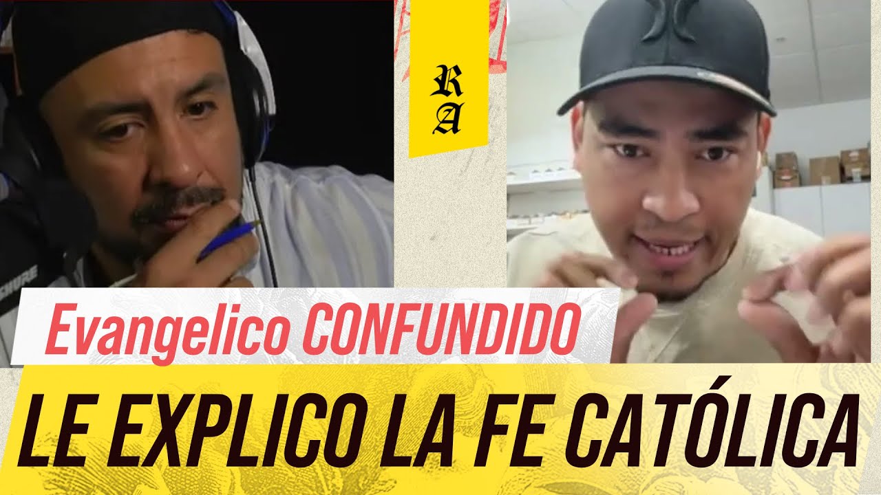 PROTESTANTE CONFUNDIDO, le explicó la fe Católica!