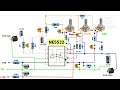 How Add Mid Circuit In Bass Trable Board, Bass Trable & Mid Circuit Diagram 🔥 NE5532 Circuit