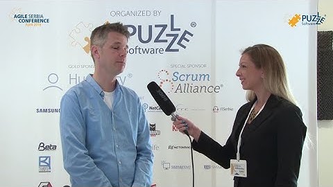 Interview with Jurgen Appelo @ 1st Agile Serbia Conference