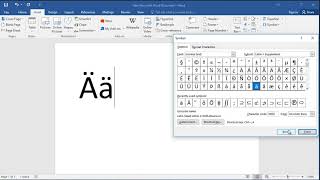 How To Type Letter A With Diaeresis two Dots In Word How To Put Double Dots Over A Letter